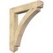 Ekena Millwork Thorton Arts & Crafts Rough Sawn Bracket, Douglas Fir, 6"W x 40"D x 44"H BKT06X40X44THR03RDF - alternate 1